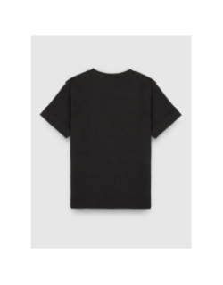 T-shirt manches courtes ribou enfant noir - Teddy Smith