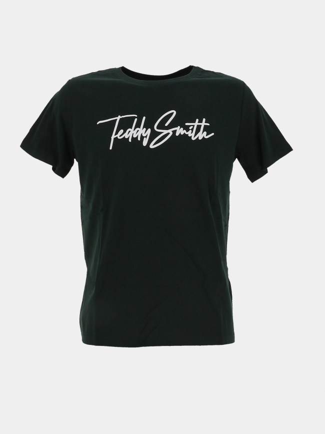 T-shirt manches courtes Evan vert adolescent - Teddy Smith