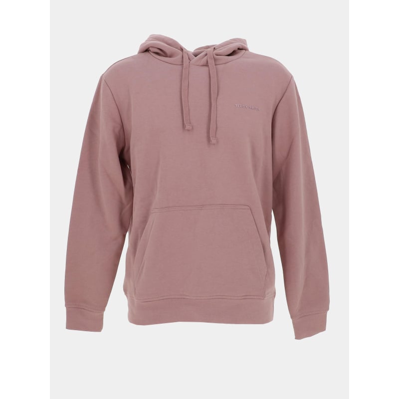 Sweat à capuche s-nark rose homme - Teddy Smith