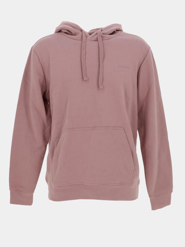 Sweat à capuche s-nark rose homme - Teddy Smith