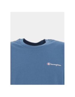 T-shirt crewneck logo bleu homme - Champion