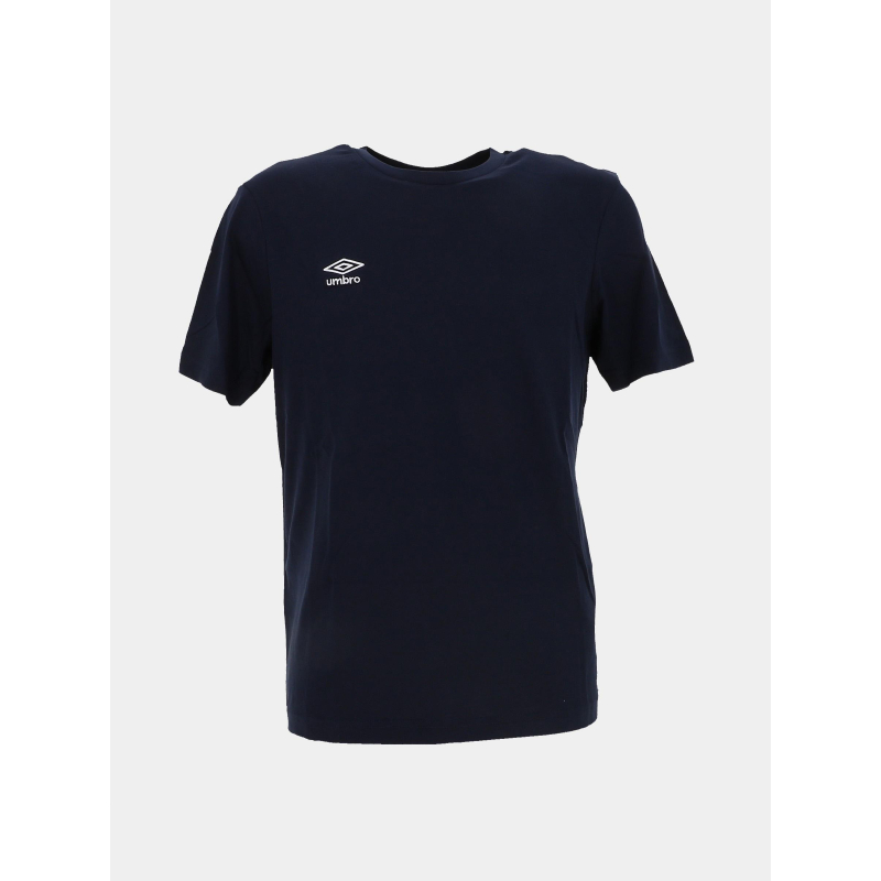 T-shirt manches courtes logo bleu marine homme - Umbro