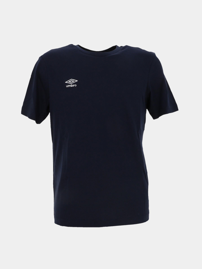 T-shirt manches courtes logo bleu marine homme - Umbro