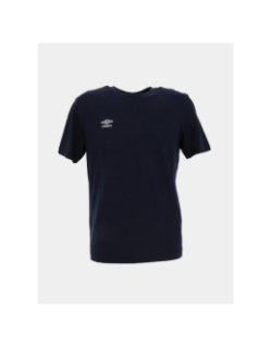 T-shirt manches courtes logo bleu marine homme - Umbro