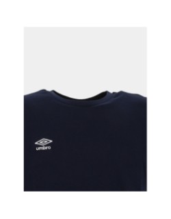 T-shirt manches courtes logo bleu marine homme - Umbro