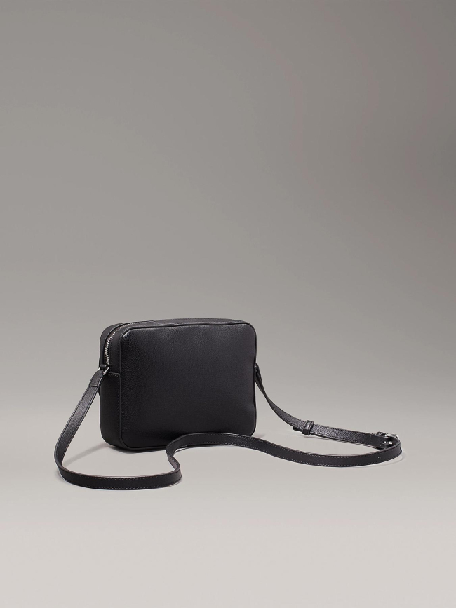 Sac à main bandoulière re-lock camera noir femme - Calvin Klein