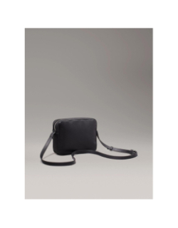 Sac à main bandoulière re-lock camera noir femme - Calvin Klein