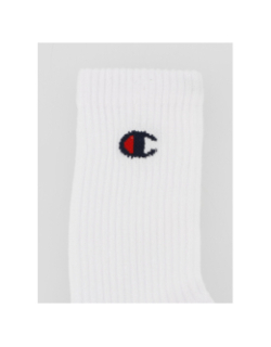 Pack de 3 paires de chaussettes de sport blanc enfant - Champion