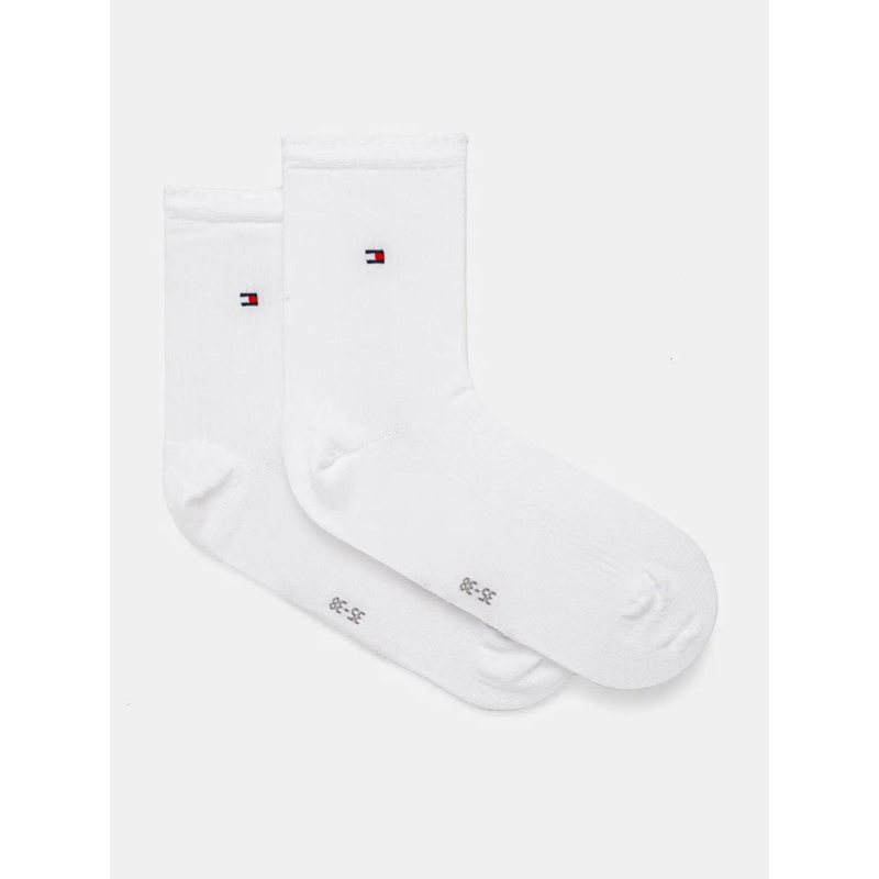 Chaussettes women short blanc femme - Tommy Hilfiger