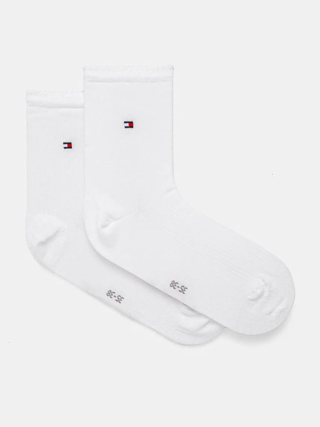 Chaussettes women short blanc femme - Tommy Hilfiger