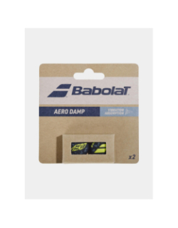 Pack de 2 antivibrateur aero damp noir et fluo - Babolat