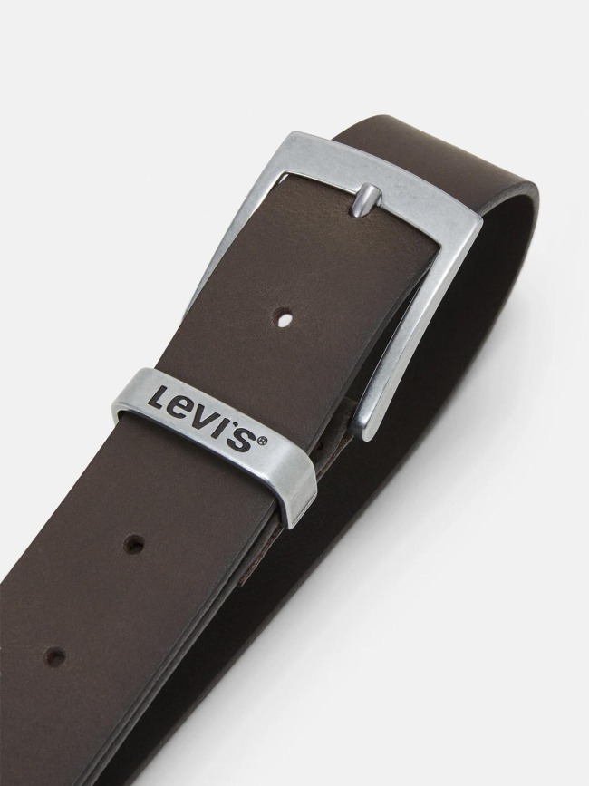 Ceinture en cuir hebron marron homme - Levi's