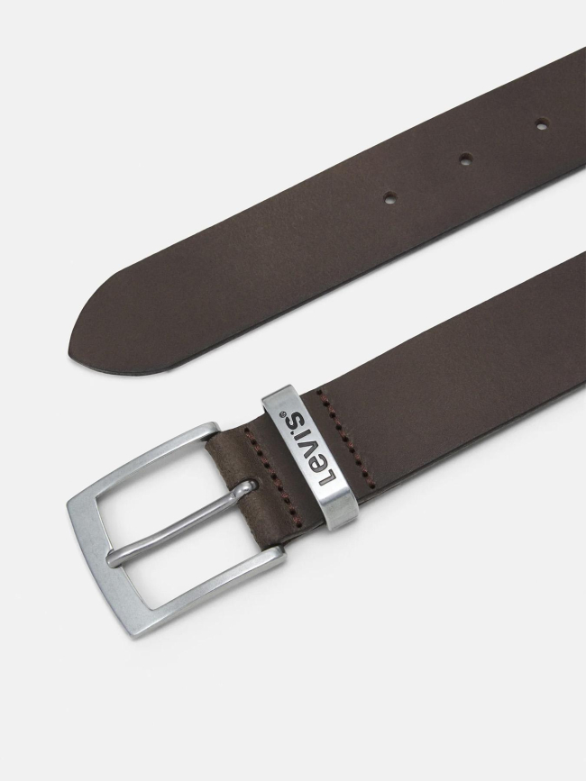 Ceinture en cuir hebron marron homme - Levi's