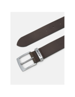 Ceinture en cuir hebron marron homme - Levi's