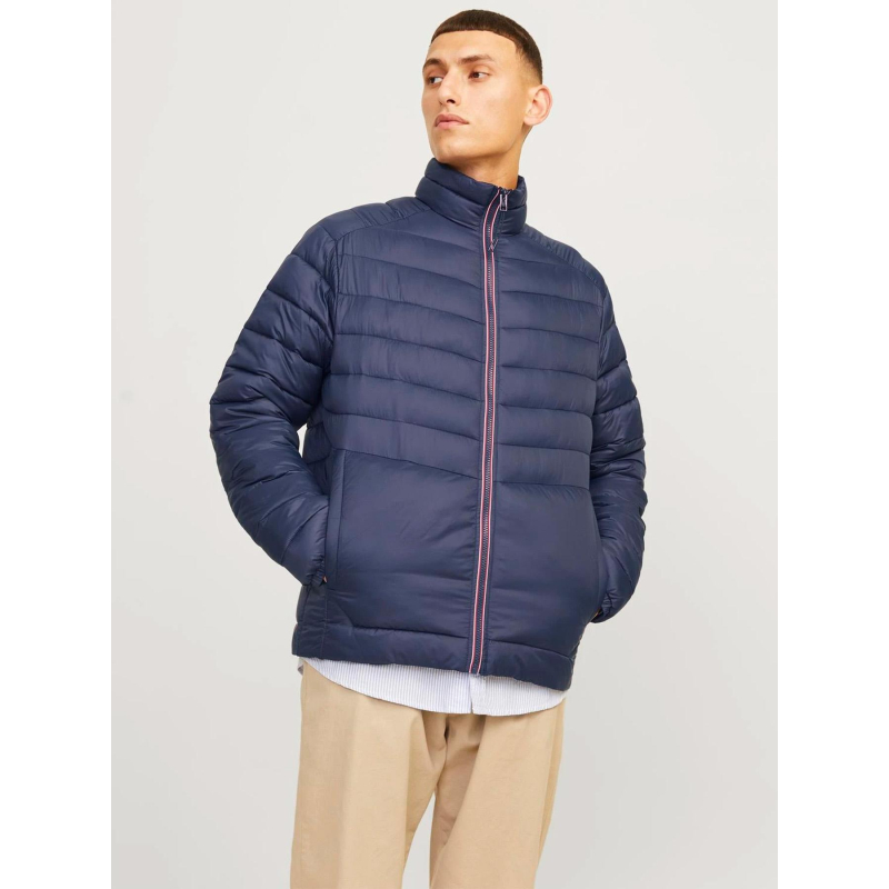 Doudoune fine sprint puffer bleu marine homme - Jack & Jones