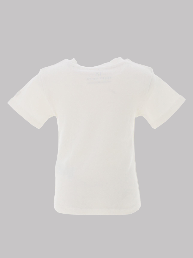 T-shirt ribou manches courtes blanc enfant - Teddy Smith