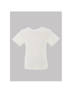 T-shirt ribou manches courtes blanc enfant - Teddy Smith