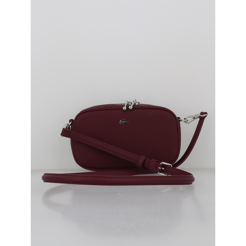 Sac bandoulière daily city bordeaux femme - Lacoste