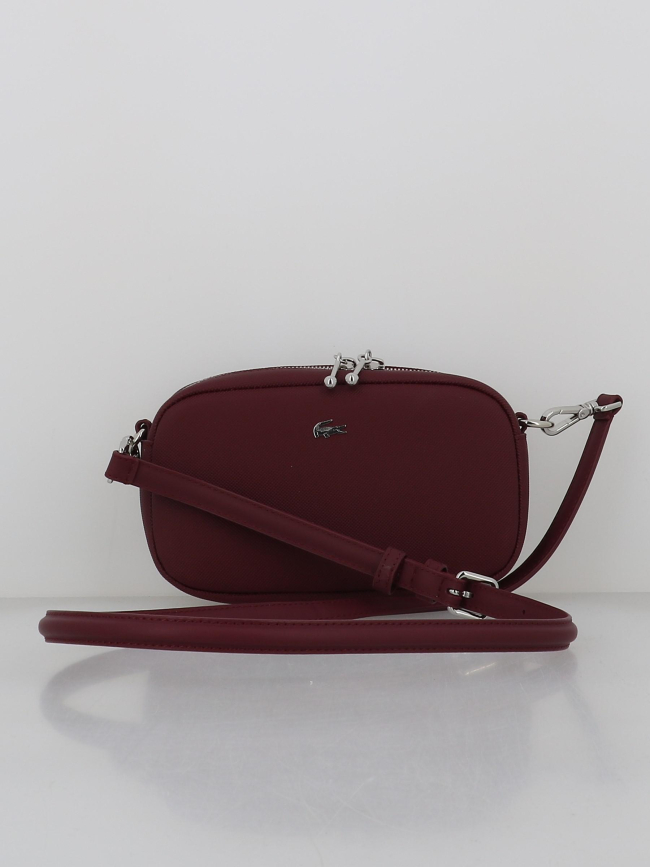 Sac bandoulière daily city bordeaux femme - Lacoste