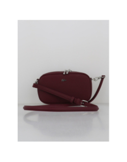 Sac bandoulière daily city bordeaux femme - Lacoste