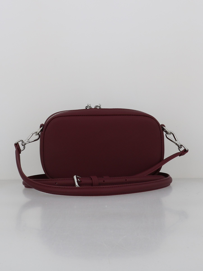 Sac bandoulière daily city bordeaux femme - Lacoste