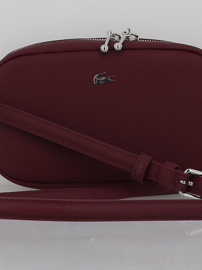 Sac bandoulière daily city bordeaux femme - Lacoste