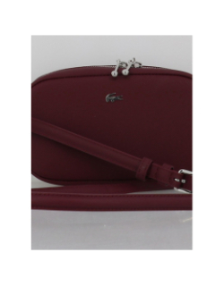 Sac bandoulière daily city bordeaux femme - Lacoste