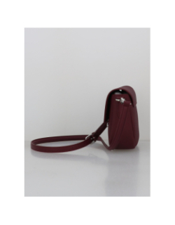 Sac bandoulière à rabats daily city violet femme - Lacoste