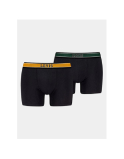 Pack 2 boxers colleagic logo noir homme - Levi's