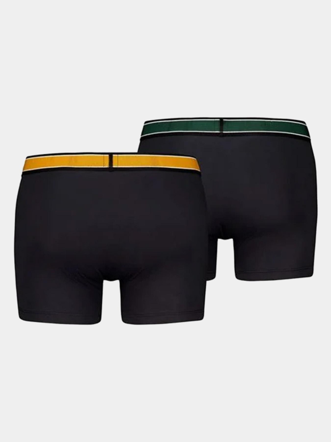 Pack 2 boxers colleagic logo noir homme - Levi's