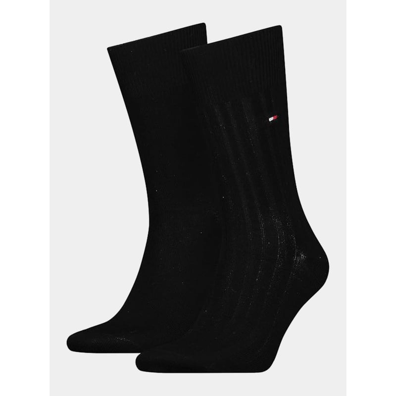 1 paire chaussette prenium noir homme - Tommy Hilfiger