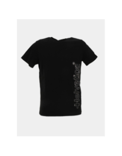 T-shirt hunter noir homme - Helvetica