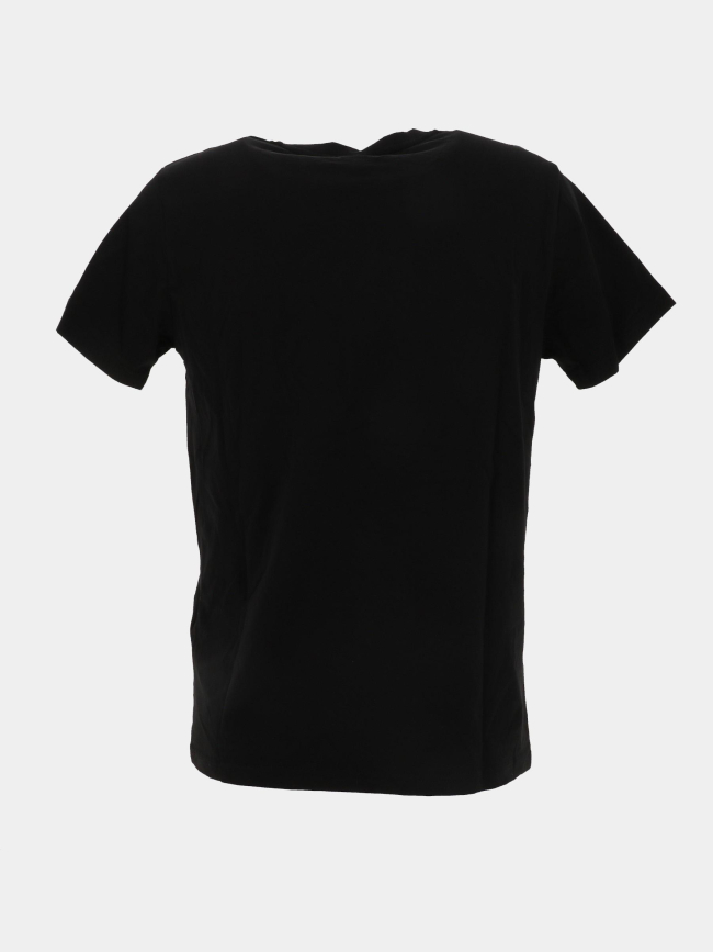 T-shirt hunter noir homme - Helvetica