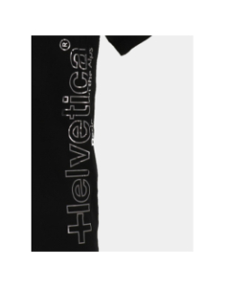 T-shirt hunter noir homme - Helvetica