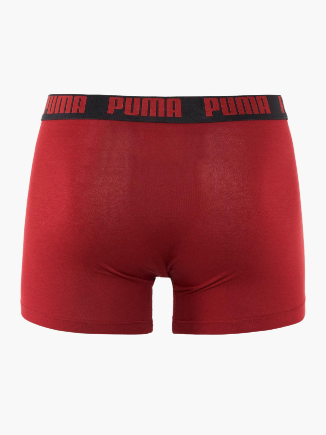 Pack 2 boxers everyday basic noir rouge homme - Puma