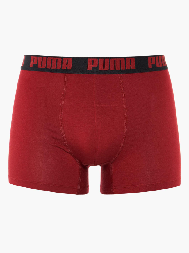 Pack 2 boxers everyday basic noir rouge homme - Puma