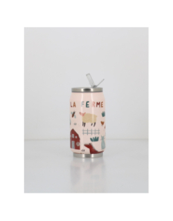 Canette isotherme farm 280ml beige - Les Artistes