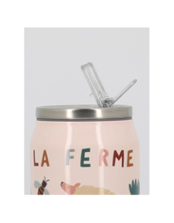 Canette isotherme farm 280ml beige - Les Artistes