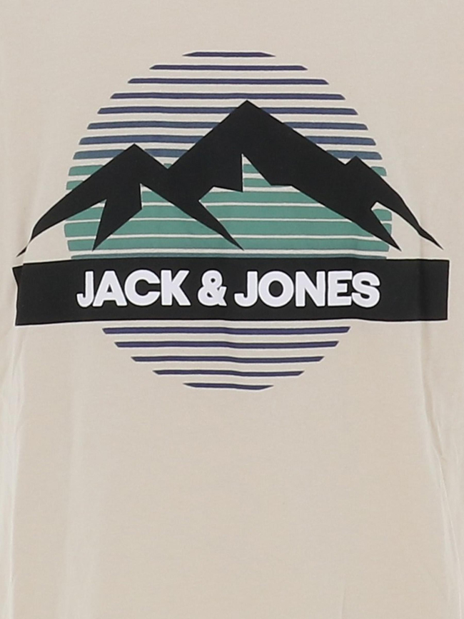 T-shirt jjpeak beige enfant - Jack & Jones