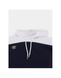 Sweat à capuche spa net bleu marine garçon - Umbro