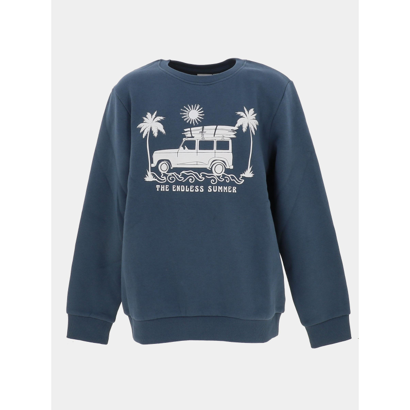 Sweat imprimé summer bleu enfant - Name It