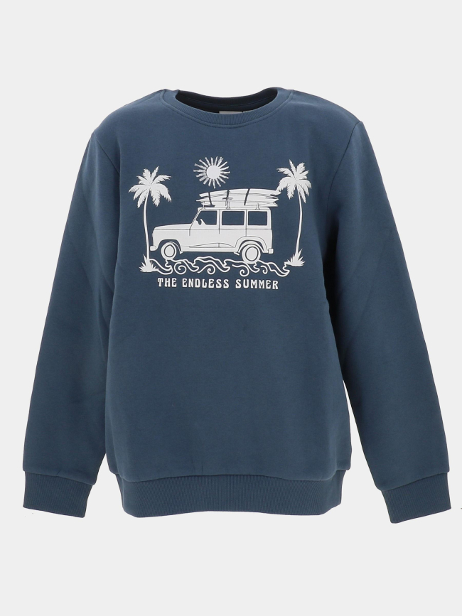 Sweat imprimé summer bleu enfant - Name It