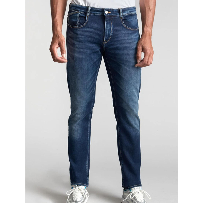 Jean regular 800/12 jogg bleu homme - Le Temps Des Cerises