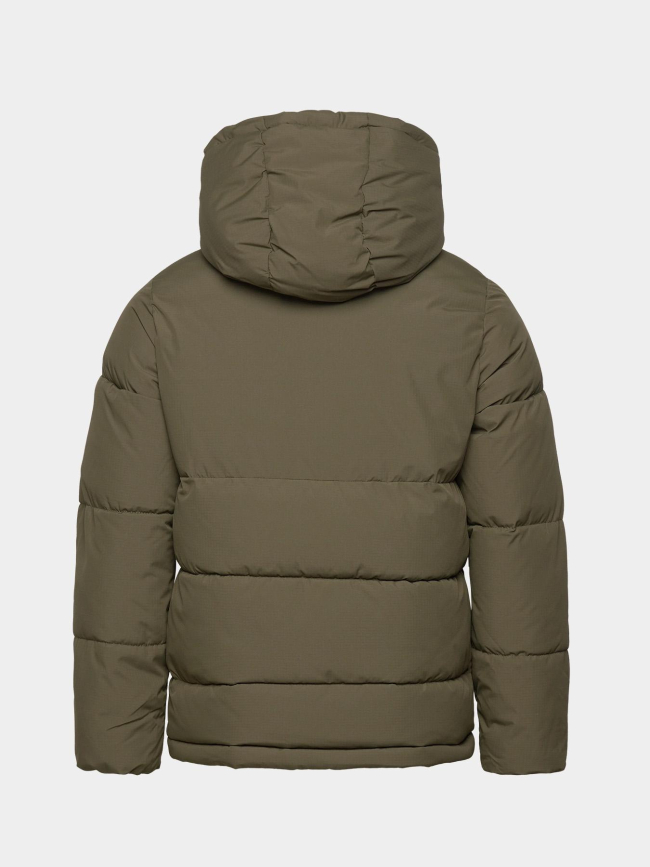 Doudoune world puffer kaki garçon - Jack & Jones