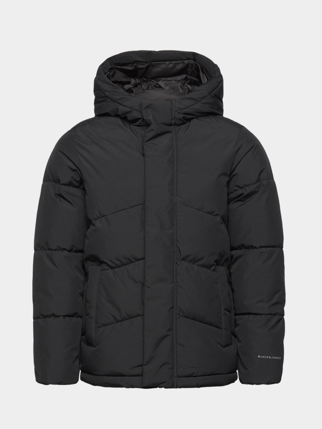 Doudoune world puffer noir garcon Jack Jones wimod