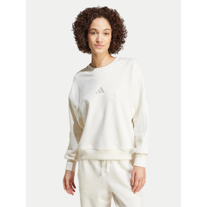 Sweat ample all szn blanc femme - Adidas