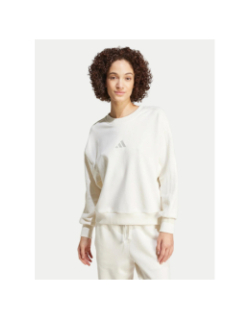 Sweat ample all szn blanc femme - Adidas