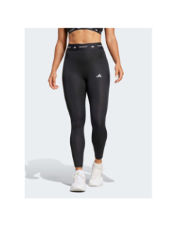 Legging de sport techfit 7/8 noir femme - Adidas