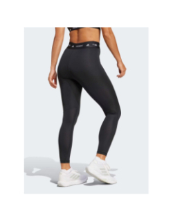 Legging de sport techfit 7/8 noir femme - Adidas