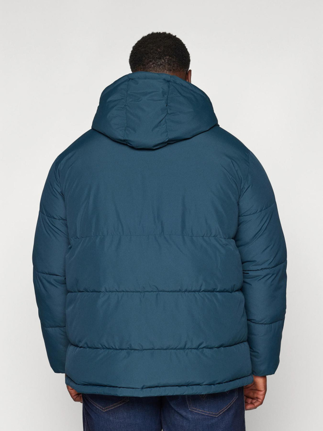 Veste matelassée jjworld puffer bleu homme - Jack & Jones